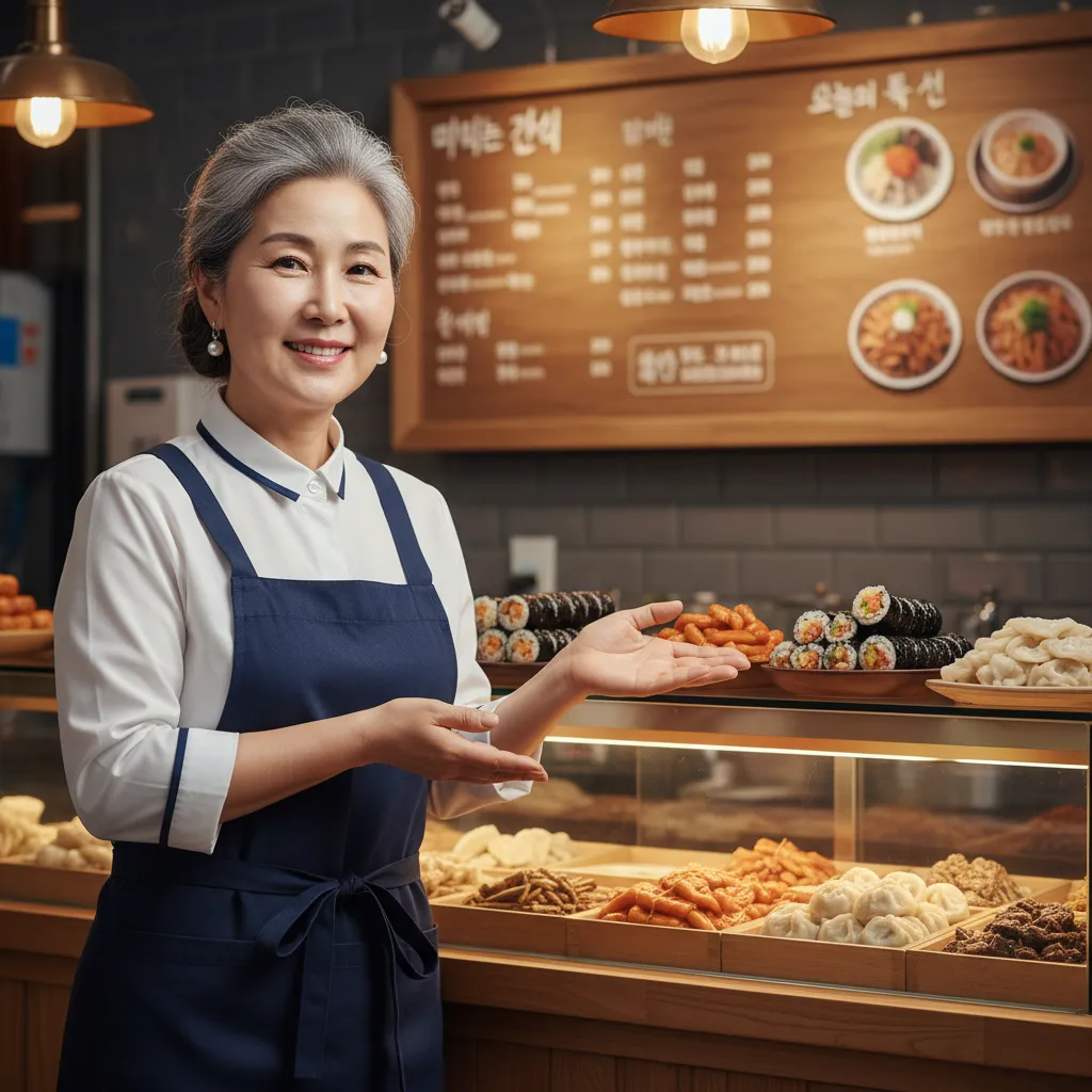 롯데마트 OO점 푸드코트